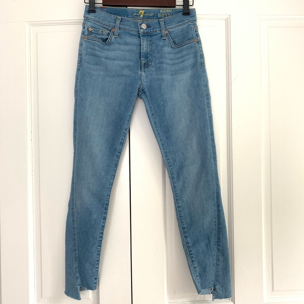 7 For All Mankind The Skinny Ankle Jeans